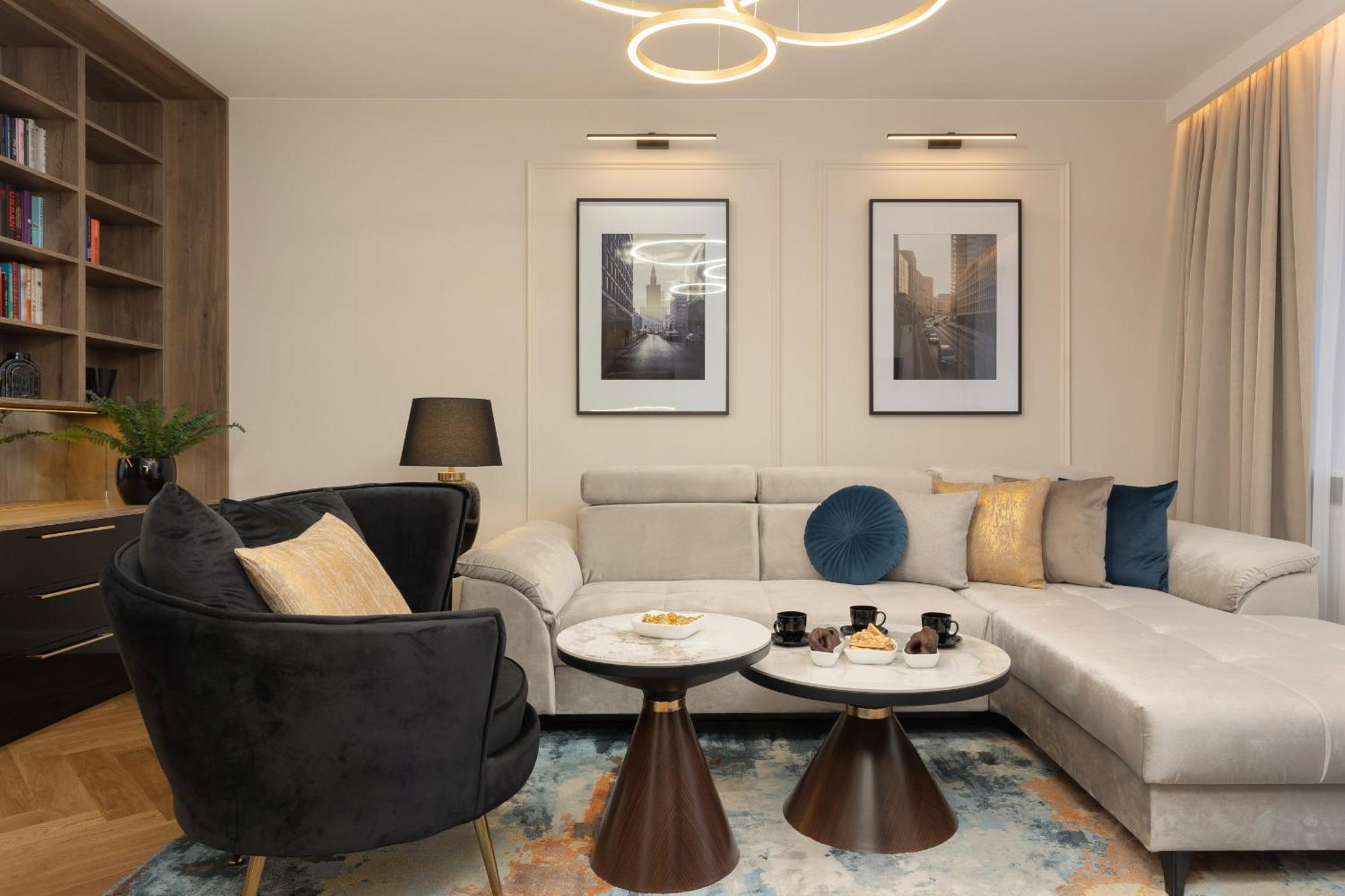 Lux Blue Moon Center Foksal By Renters Prestige Apartment Warsaw